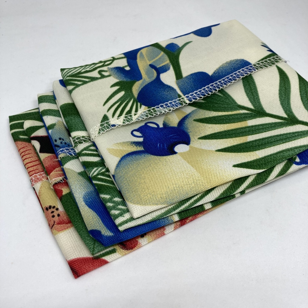 Menstrual pad wrapper, washable