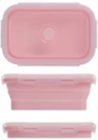 Food container, silicone - collapsible