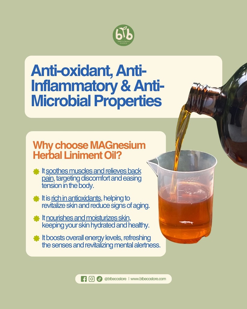 Magnesium Liniment Oil - per ml