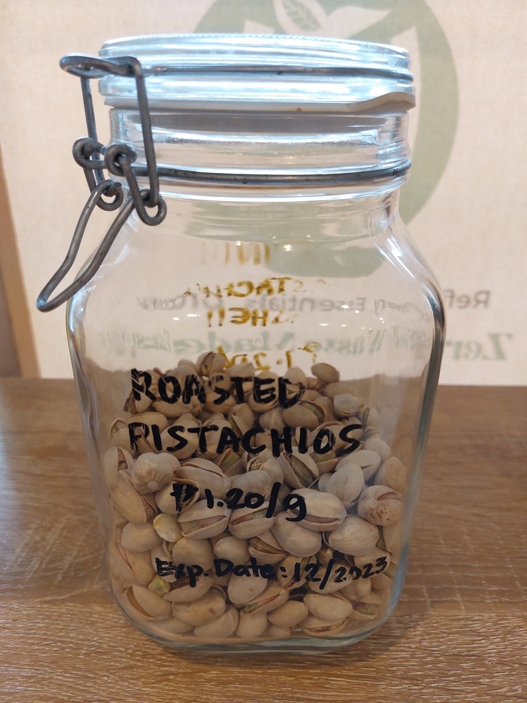 Pistachios, roasted - per gm