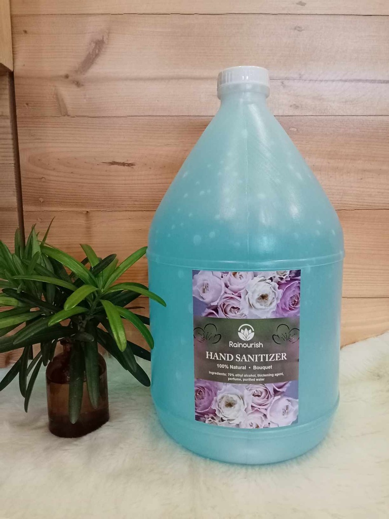 Hand sanitizer bouquet scent - per g