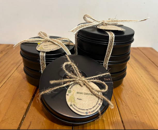 Choco beanies in tin can gift set