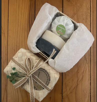Organic Soap-Shampoo Bar Set