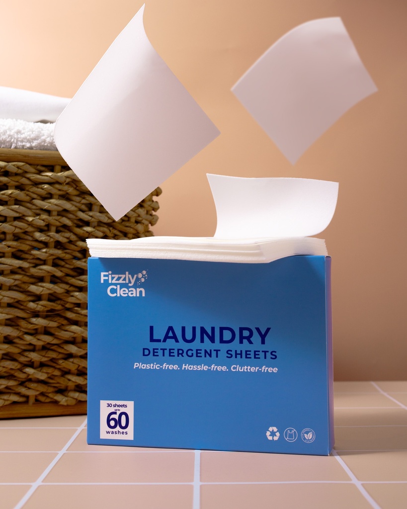 Laundry detergent sheet - one box