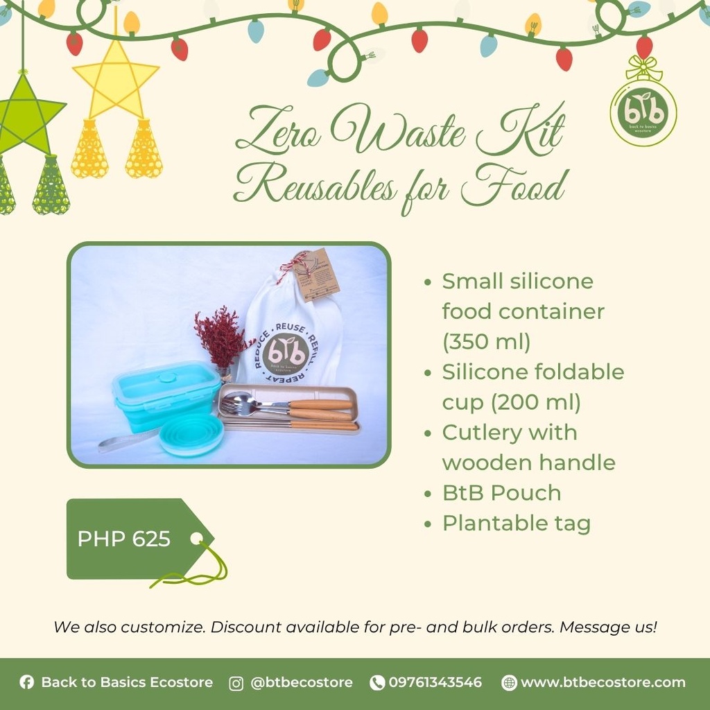 Pasko 2025 -  Zero waste kit (food-to-go)