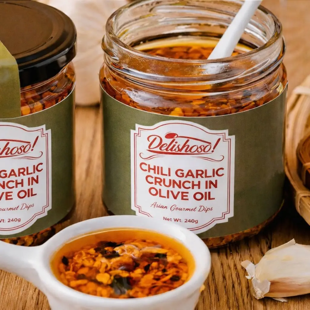 Chili Garlic Crunch in Olive Oil