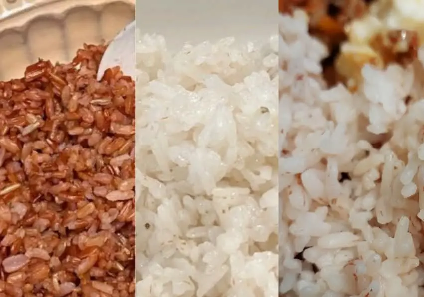 Pink dinorado rice, organic - per gm 
