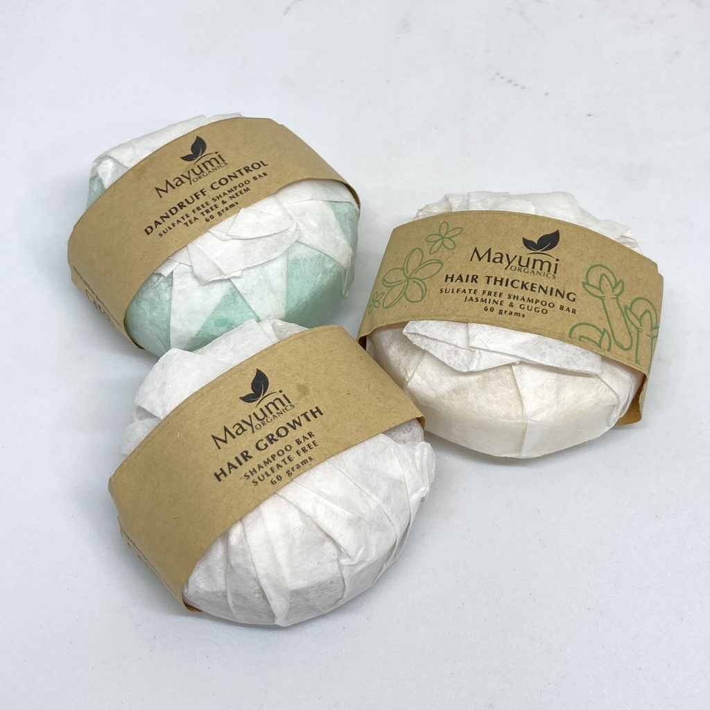 Shampoo bar, hair growth stimulator