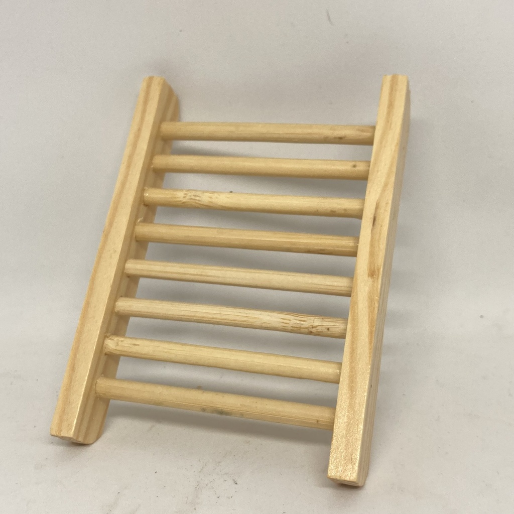 Soap dish, bamboo