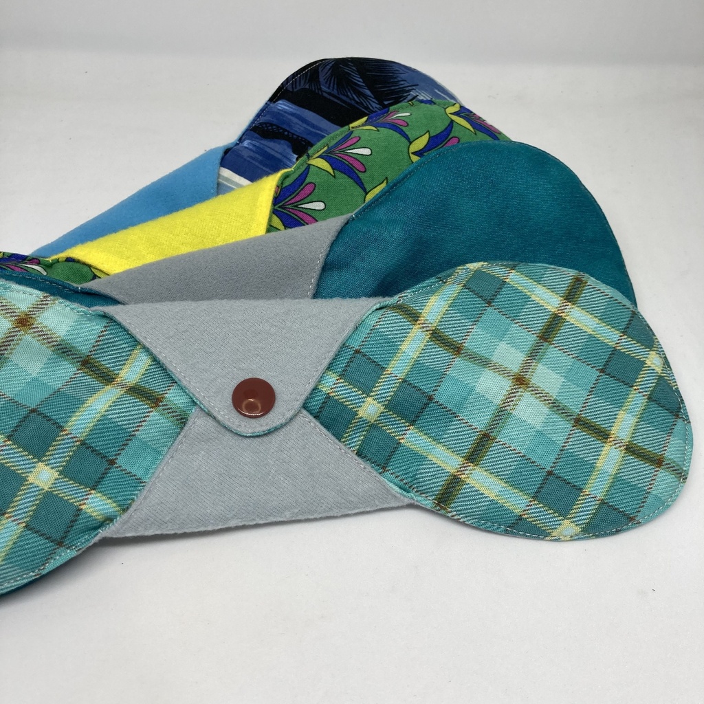 Menstrual pads, washable (Green Pads)