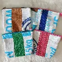 Pouch, upcycled katsa