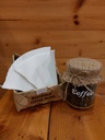 Coffee drip filter, washable