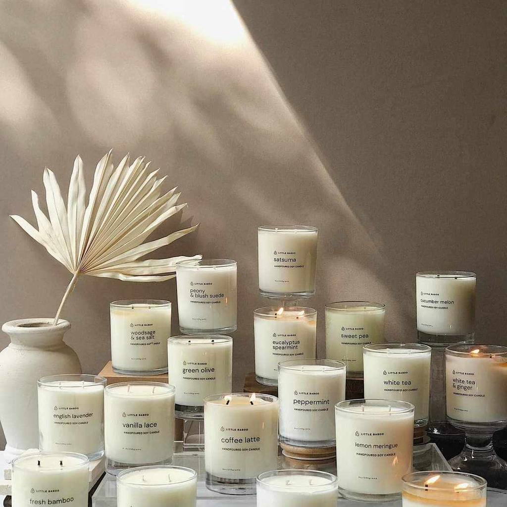 Candle, soy and beeswax