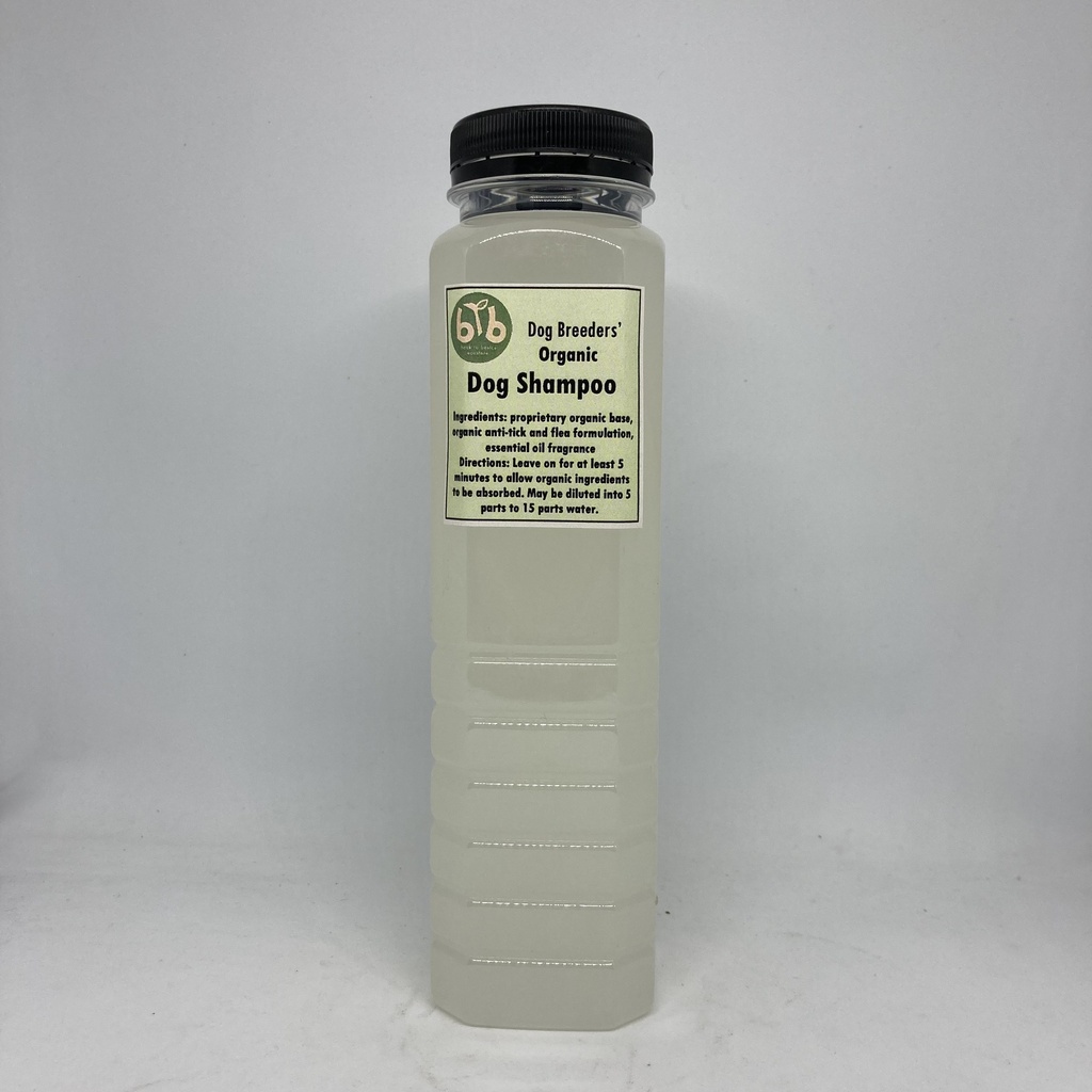 Organic dog shampoo - per ml