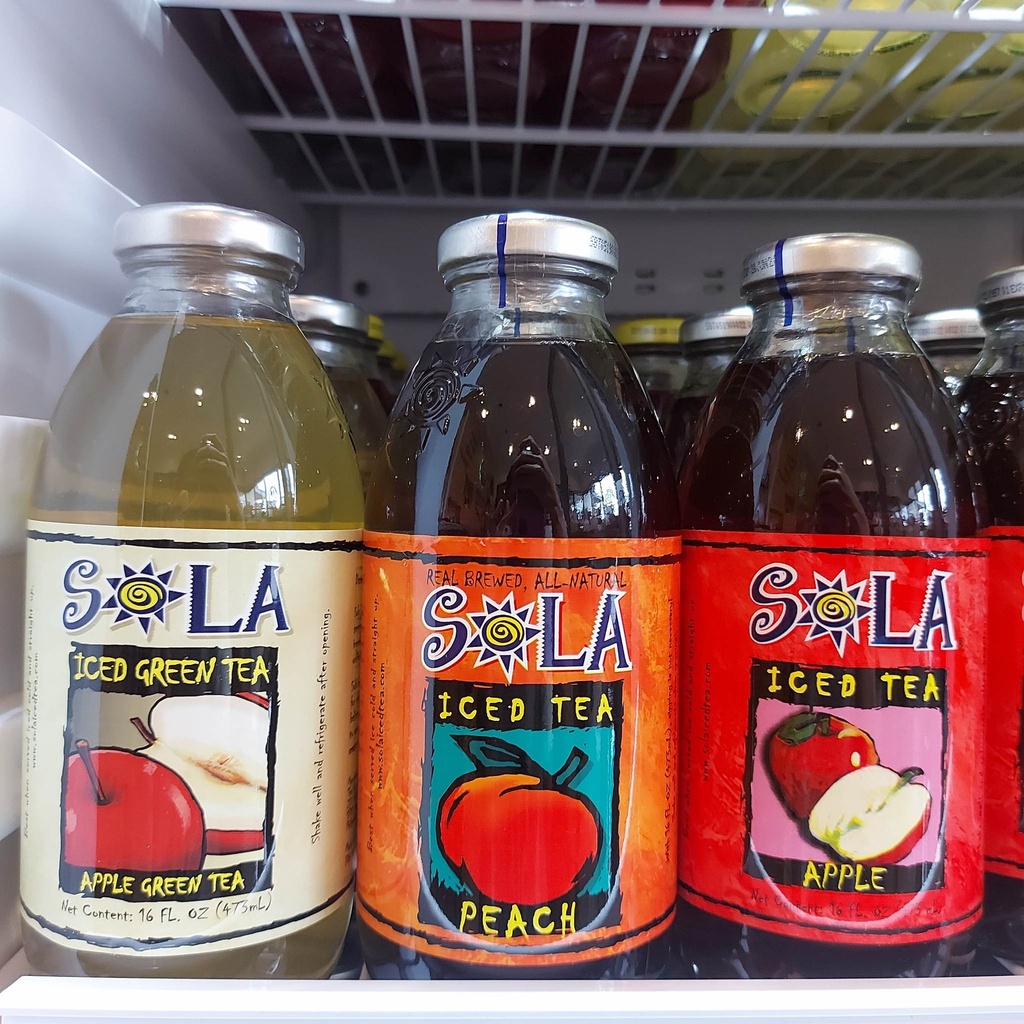 Sola Iced Tea in Glass Bottle, 473 ml
