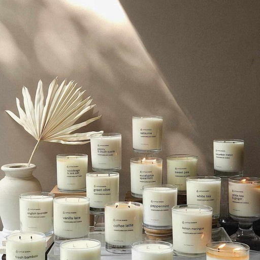 Candle, soy and beeswax