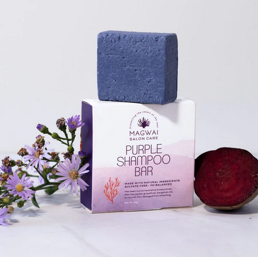[MAG-SHMBR-PPL] Shampoo bar (Magwai), Purple - for colored hair