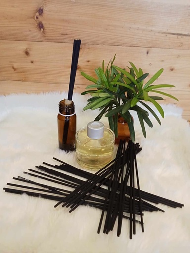 [G-REEDDIFR] Reed diffuser stick, black rattan