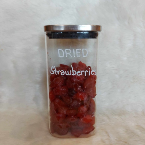 [G-DRDSTRWBRY-RF-1] Strawberries, dried - per gm