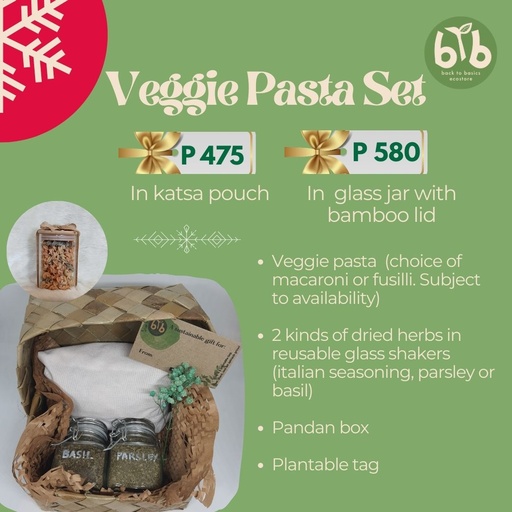 Pasko 2023 - Veggie Pasta Set