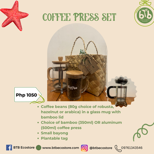 Pasko 2024 - Coffee Press Set