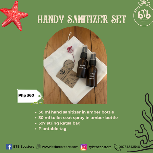 [BTB-GFTST-SANT] Pasko 2024 - Handy Sanitizer Set