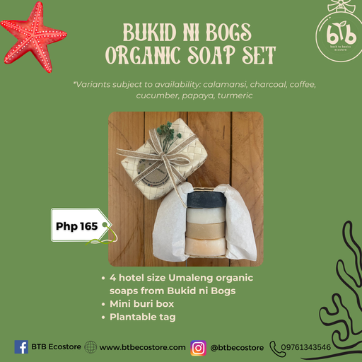 [BTB-GFTST-BBS] Pasko 2024 - BNB Organic Soap Set