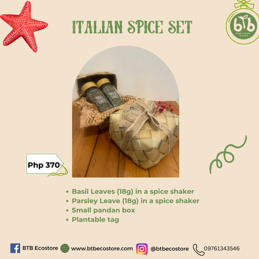 [BTB-GFTST-SPC-IT] Pasko 2024 - Italian Herb Set