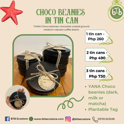 Pasko 2024 - Choco Beanies in Tin Can