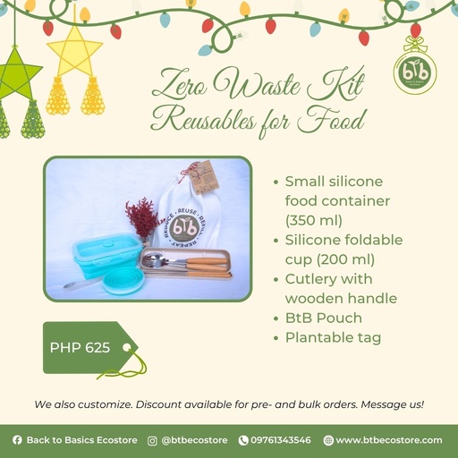 Pasko 2025 -  Zero waste kit (food-to-go)