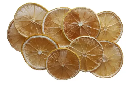 [G-DRLEMSLC-RF-1] Lemon slices, dried - per gm